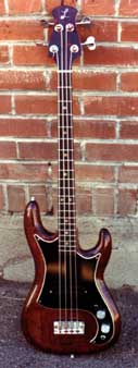 Custom Short Scale Bass full front